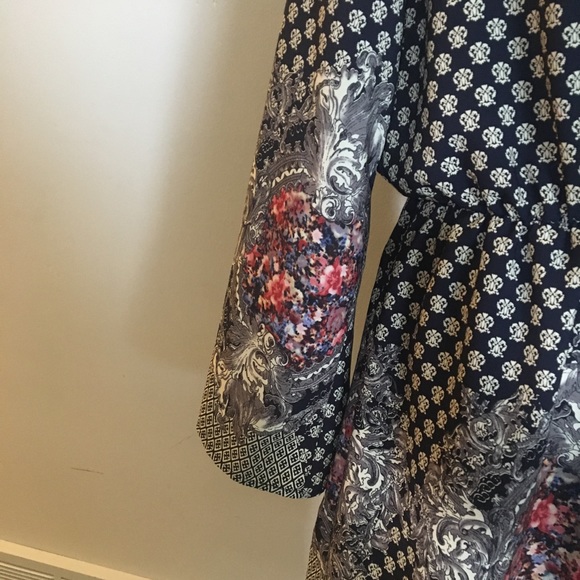 VTG 70s Bohemian Medallion Dress - Picture 6 of 6